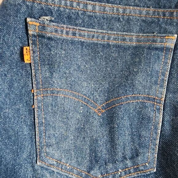 Levi's Orange Tab 70's Vintage Work Jeans Approximate Size 40 - Picture 11 of 12